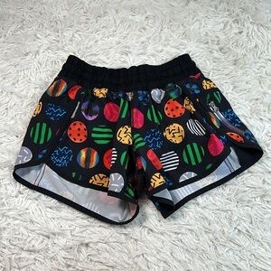 Lululemon Tracker Short III 2015 Seawheeze - PKAB / Black